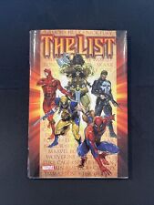 Marvel The List Oversized Hardcover HC Avengers Punisher Spider-Man Dark Reign picture