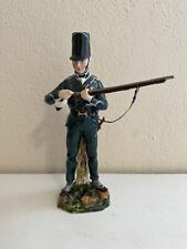 Antique Porcelain Military Figurine 1815 95th Rifleman Brigade Made in Dresden picture