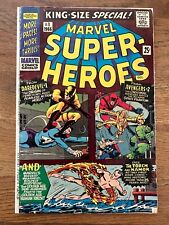 Marvel Super-Heroes King-Size Special #1 Marvel Silver Age Daredevil Avengers picture