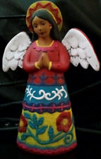 Beautiful Vintage Ceramic slightly petuned Spanish Lady Angel 10 1/2