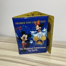 WALT DISNEY World Pressed Coin Penny Collection - 44 Flat Pennies & Book picture