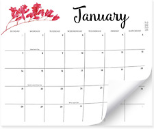 Magnetic Fridge Calendar 2024-12 Monthly Fridge Calendar, January-December 2024  picture