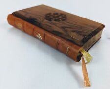 The Small Roman Missal Carved Olivewood Cover Jerusalem Bethlehem 1965 Belgium picture