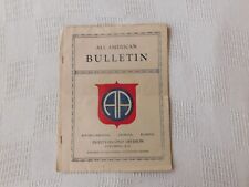 1927 All American Bulletin, Eighty Second Division, U.S. Army, SC picture