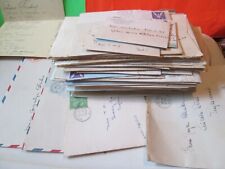 Lot of 45 Letters SOLDIER BASED USA to GIRL FRIEND Ephemera Vtg WWII 1942-1943 picture