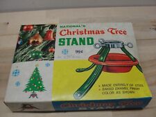 VINTAGE NATIONAL'S CHRISTMAS TREE STAND W/ ORIGINAL BOX picture