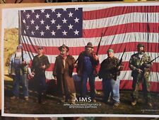 Original Mountain Monsters  American Flag AIMS Team Photograph LG 12