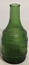 Vintage Wheaton Dr Chandler's Jamaica Ginger Root Bitters Green Bottle 7.5” Tall picture