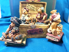 Boyds Bears Bailey's Ol Trunk With A Mother's Love Books Attic 10th Anniversary picture