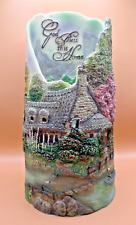 Dicksons Resin Luminary Candle Holder “God Bless This Home” picture