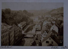 Carlsbad Czechoslovakia From Above 1872 Old Photo picture