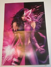 X-Men Poster #214 Psylocke Betsy Braddock by Greg Land Kwannon picture