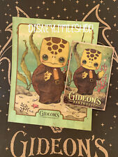 Disney Gideons Bakehouse Reginald Ridley 8x10 Art Print Signed And June Menu NEW picture