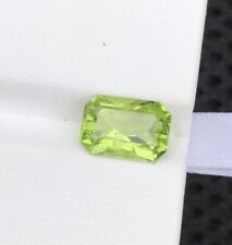 2.80 Crt / Beautiful Faceted Cutting Peridot Piece From Kohistan Pakistan Mine, picture