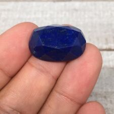 4.6g,23mmx15mmx7mm High-Grade Natural Oval Facetted Lapis Lazuli Cabochon,CP169 picture