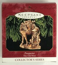 1999 Hallmark Keepsake Ornament Prospector The Old West Collector's Series #2 picture