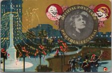 1909 PORTOLA FESTIVAL San Francisco California Postcard Poster Art Advertising picture