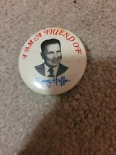 I'm A Friend of Jimmy Hoffa 1957 Teamsters Pin Button Labor Union from detroit M picture