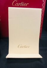 Authentic Cartier Signature Cream Upright Stand Holder Display picture