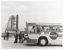 EARLY CAPE KENNEDY ~ OFFICIAL NASA BUS TOURS ~ (3) OFFICIAL BOEING PHOTOS~c-1965 picture