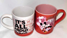 2x Walt Disney mickey & minnie mouse Coffee Mugs espresso childs mugs picture