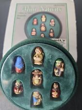 Dickson's Mini Nativity Figure Set 7 Piece Christmas Hand Painted Holy Family picture