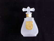 ANTIQUE PERFUME: BACORN HENRY IV FROSTED BOTTLE ROSEBUD TOP PB050 picture