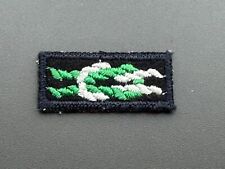 BSA, Sea/Cub Scout Scouter’s Key Award Square Knot Patch, Black Wool (1966-1979) picture