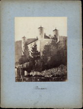 France, Villemoirieu, Château de Bienassis vintage albumen print albumi print print picture