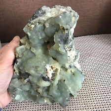 1985g Natural green chalcedony  agate crystal specimen  01 picture