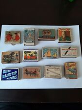 Vintage Huge lot of (12) Rare and Unique Matchboxes Matches Matxhbox K11 picture