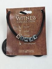 Witness NECKLACE - HE Came HE Died HE Arose HE Ascended HE'S Coming back picture