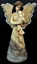 A Mothers Love Elements Figurine 82005 Barbara McDonald MISSING HALO Angel Baby picture