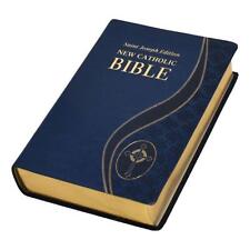 The New Catholic Bible - Giant Type Edition - Dura-Lux - Dark Blue 6-1/2x9-1/4
