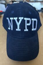 Official NYPD Police Cap, Navy Blue New York Licensed Department Hat Adjustable picture