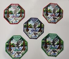 Lot Of 5 Boy Scout BSA Patches Blue Heron Lodge WWW 349  picture
