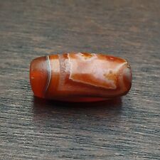 Ancient Agate Himalayan Tibetan Natural Eye Pattern Agate Bead JNT-61 picture