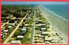 Vintage Greetings From Crescent Beach SC Ariel View Postcard picture