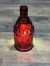 McGivers VTG American Army Bitters Bottle By Wheaton NJ Red Glass picture