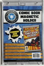 (2) ONE TOUCH CURRENT COMIC BOOK WALL MOUNTABLE UV PROTECTED MAGNETIC HOLDERS picture