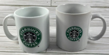 Starbucks Coffee Mugs Cups 9oz & 11 oz from 2005 and 2008 Mermaid Logo picture
