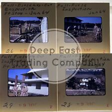 Vintage 35mm Slides Fort Story Full Field Lay Out Inspection July 1964 picture