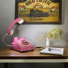 Vintage Phone Lamp, Retro, Desk Lamp, Office Furniture, 1960s Style picture