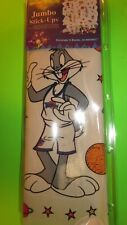 Vintage 1996 Looney Tunes Space Jam Jumbo Stick Ups Window Decorations picture
