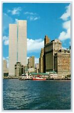 c1960 World Trade Center Complex Building Towers New York City New York Postcard picture