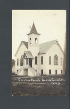 Real Photo Post Card 1915 Battle Ground WA Christian Church picture