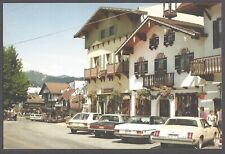 LEAVENWORTH WASHINGTON Postcard West Front Street Bavarian Village Hwy 2 picture
