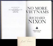 Richard Nixon - No More Vietnams - Autographed Books - Autographed Books picture