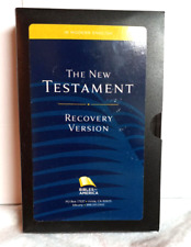 The new testament Recovery version , Bible for America ,  Leather bound , New picture