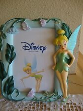 Enesco DISNEY TINKERBELL FAIRY Photo Picture frame Holds 4x6 Easel Stand NEW picture